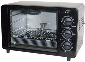 Countertop Stainless Steel Toaster Oven w Baking Pan 4 Slice Bake