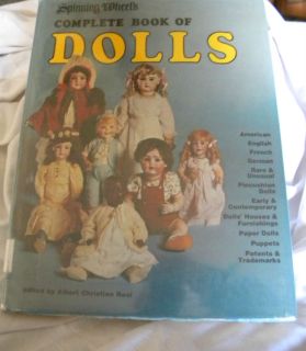 Antique Collectible Book Complete Book of Dolls by Spinning Wheels