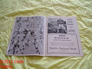1961 SF 49ers vs Detroit Lions w/ Dick Lane, Karras, Cassady, Morrall
