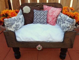 handmade dog bed in Beds