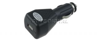 USB Car Cigarette Plug Adapter Charger DC for PDA 
