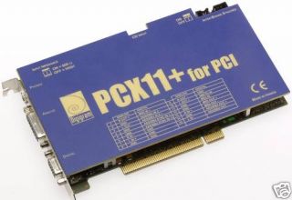 Digigram PCX11 AES EBU Broadcast Audio PCI Sound Card