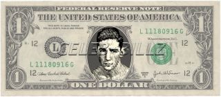 Willie Pep Dollar Bill Mint Real $$ Celebrity Novelty Collectible