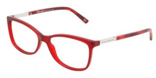 Dolce Gabbana Eyeglasses DG 3107 1848 Red Size 54mm New