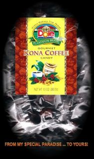 Hawaiian Dole Plantation Gourmet Kona Coffee Candy from Wahiawa Hawaii