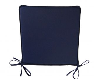 Dining Chair Seat Pads Plain Kitchen Garden Furniture Cushion Pad Ties