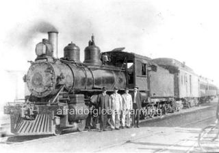 Old Photo Train Crew Dothan to Abbeville Alabama