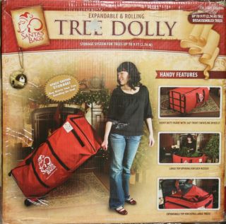  Durable Rolling Christmas Tree Storage Dolly for Trees to 9