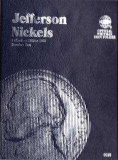 1962 1995 Jefferson Nickels 65 Coins New Tri Fold Album Whitman No