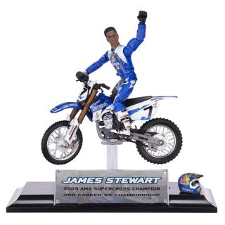James Stewart MXS Collector Series Dirt Bike Toy