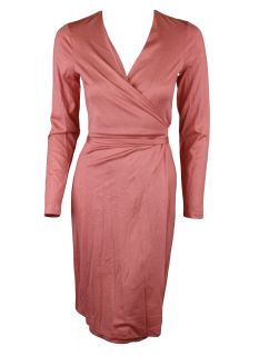 Diane Von Furstenberg Womens Terrazzo Wrap Dress $298 New
