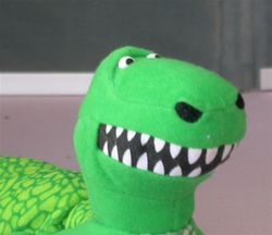 Toy Story T Rex Dinosaur Dino Puppet VGD 15 Long