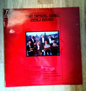 The Donal Ring Ceili Band RARE Irish Folk LP 1970 EXC