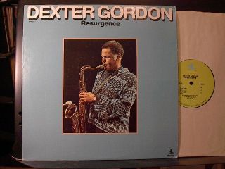 DEXTER GORDON Resurgence LP Prestige NM 1960 recordings