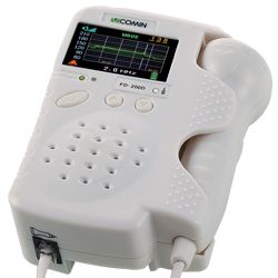 Professional Colour Screen Baby Fetal Doppler Heart Monitor Displays