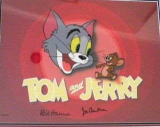 Tom and Jerry Hanna Barbera Cel 8 Cels from The Deluxe Box Set