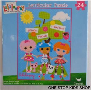lalaloopsy 24 piece pre school puzzle toy game doll