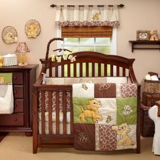  Leopard Nursery Baby Boy/Girl 4pc Disney Animal Theme Crib Bedding Set