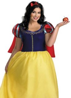 Deluxe Snow White Disney Princess Halloween Costume Plus XL 18 20 New