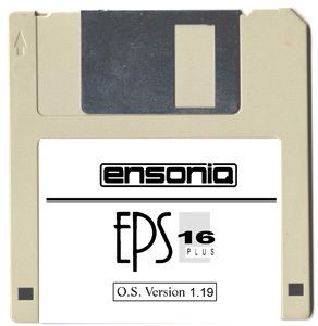  EPS16 Plus EPS 16 Plus Disk Operating System OS V1 19 Diskette