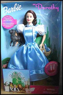  this charming and very saught after barbie as dorothy is a must