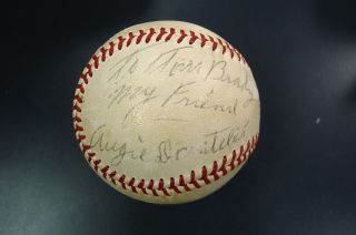  Playoffs Game Used Baseball from Augie Donatelli Clemente Last