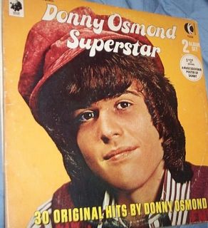  Vintage Vinyl Record Donny Osmond Superstar