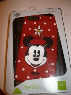 Droid X Disney Minnie Mouse Cell Phone cover NEW Walt Disney World