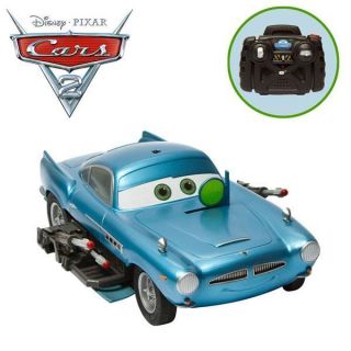 Disney Cars 2 Radio Remote Control 1 16th Finn McMissile RC Car w
