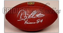 Doug Flutie Patriots Autographed Wilson Football w Heisman 84