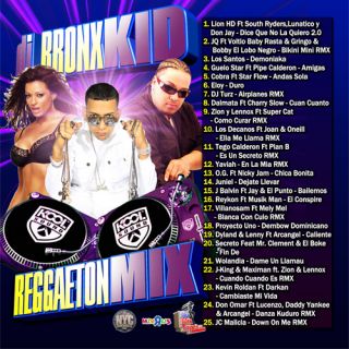 DJ Bronxkid Reggaeton Mix New 2011 Non Stop Party Mix CD