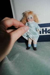  Tiny Antique All Bisque Doll