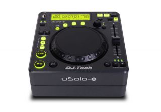 DJ TECH USOLO E PROFESSIONAL USB  PLAYER W/ CUE MEMORY & BIG LCD
