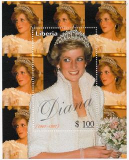 Princess of Wales Diana Collection Her Story in Stamps