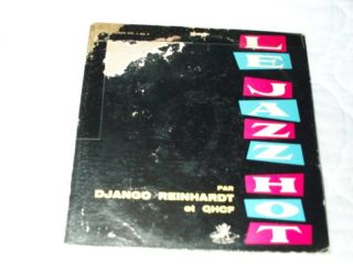 Django Reinhardt 10 LP Le Jazz Hot Angel Records