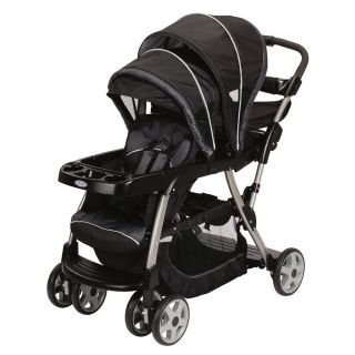  to Go Stand N Ride Duo Double Stroller Metropolis Black 1812943