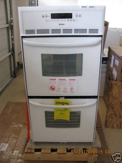 New Electric Kenmore 24 in Double Wall Oven White