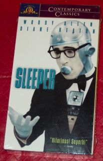 Woody Allen Sleeper VHS SEALED Diane Keaton Comedy