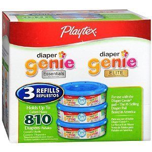 Playtex Diaper Genie II Advanced Disposal System Refill 3 ea