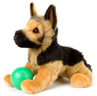 GENERAL by Douglas Cuddle Toys plush 14 GERMAN SHEPHERD stuffed animal