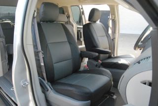 Dodge Caravan 2001 2007 s Leather Custom Fit Seat Cover