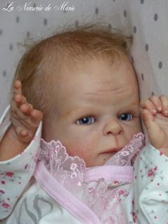 Reborn preemie baby girl, doll, PROTOTYPE Chance, Sabine Hansen