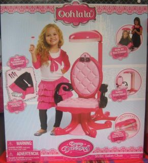 Dream Dazzlers Stylin Salon Chair Ooh La La Pink Hair Dresser Set New