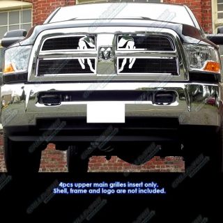 2010 2012 Dodge Ram 2500 3500 Symbolic Stainless Steel Mesh Grille