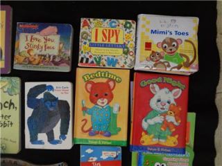  30+ baby toddler board books Dr. Seuss Beatrix Potter Eric Carle Tonka
