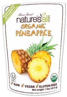 Organic Raw Freeze Dried Pineapple