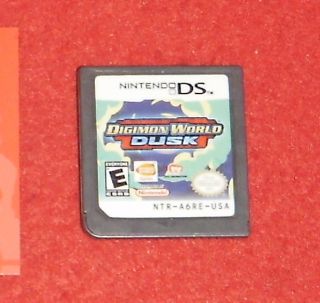 Nintendo DS DSi XL Game Cartridge Digimon World Dusk