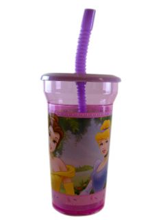  licensed by zak disney princess 14oz tumbler with lid and straw