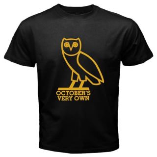 OVOXO T Shirt Drake October Very Own Take Care Owl Black Size s M L XL