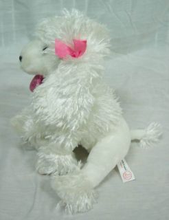 and Tales Cute White Poodle Dog 9 Plush Stuffed Animal Toy